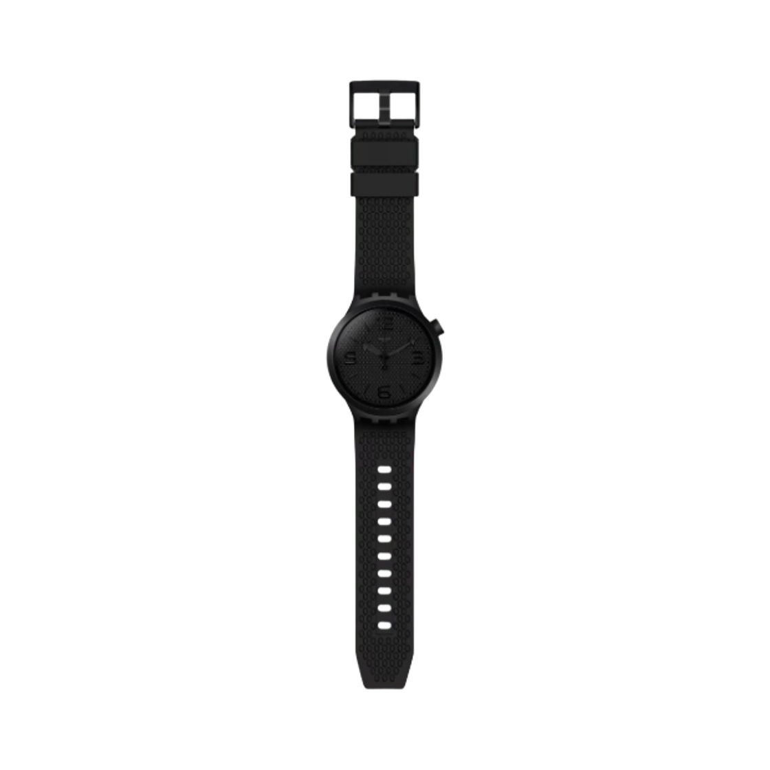 스와치 빅 볼드 블랙 47mm 쿼츠 블랙(Swatch Big Bold Black 47mm Quartz Black) - 2