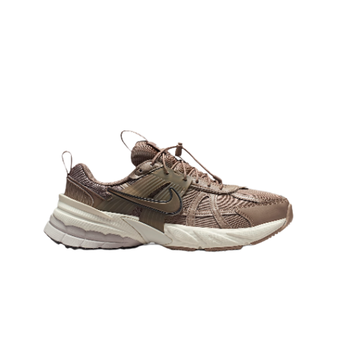(W) 나이키 V2K 런 밍크 브라운 라이트 본((W) Nike V2K Run Mink Brown Light Bone)