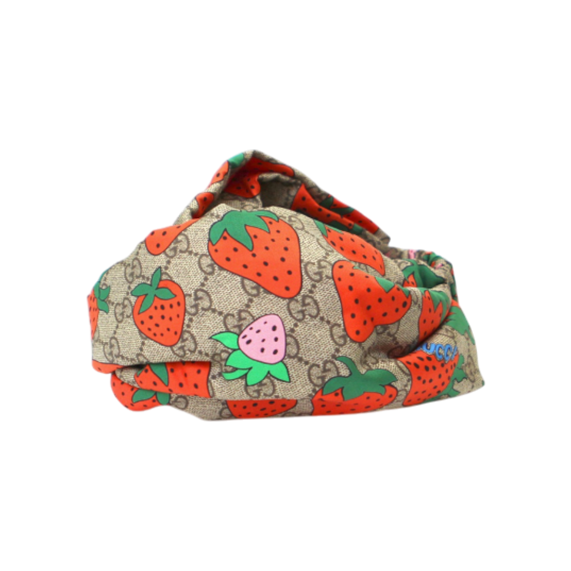 ITF46N2GTKL3 Gucci Strawberry Hairband
