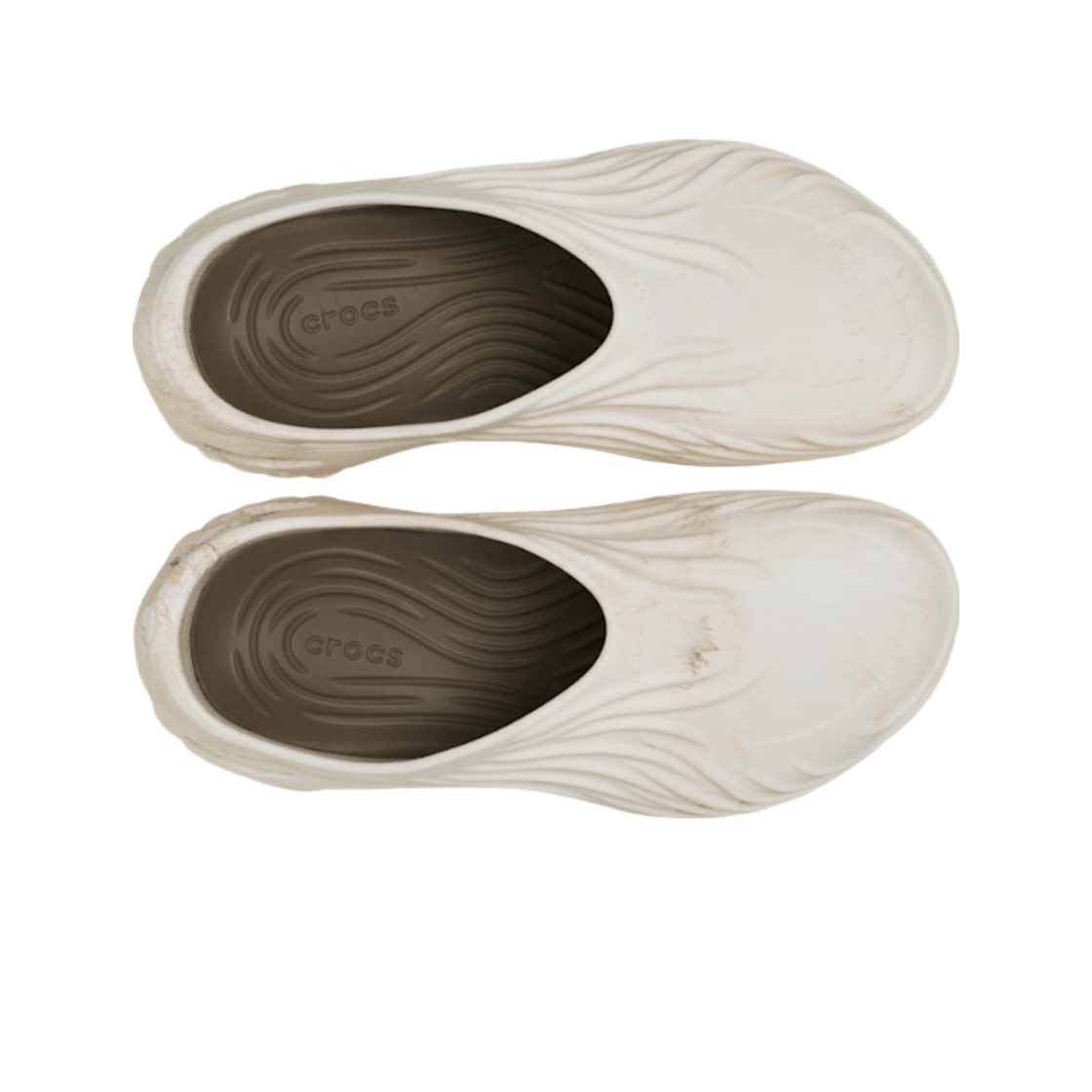 크록스 에코 워터컬러 마블드 웨이브 클로그 본 멀티(Crocs Echo Watercolor Marbled Wave Clog Bone Multi) - 2