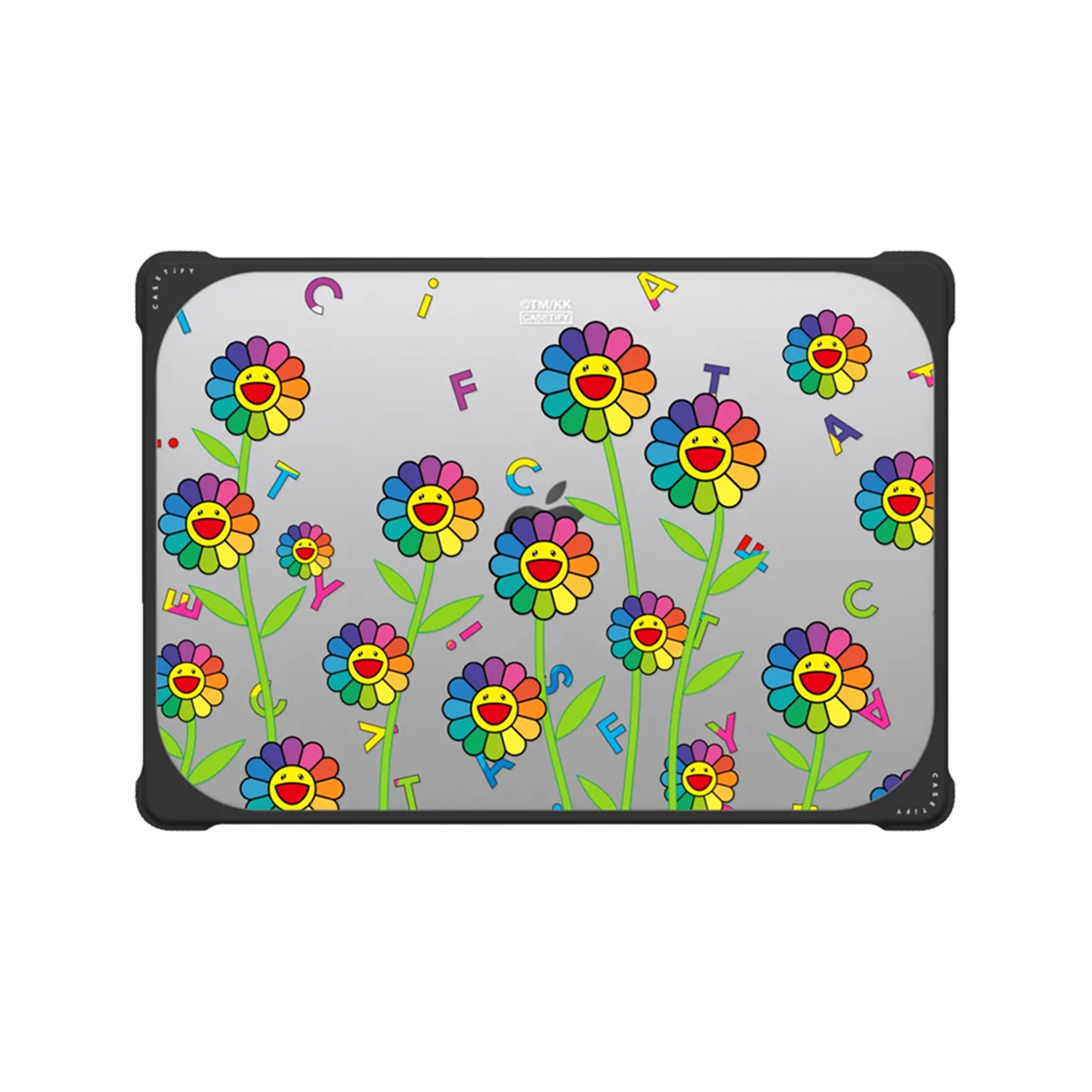 케이스티파이 x 무라카미 타카시 플라워 필드 맥북 바운스 케이스(Casetify x Murakami Takashi Flowers Field MacBook Bounce Case)
