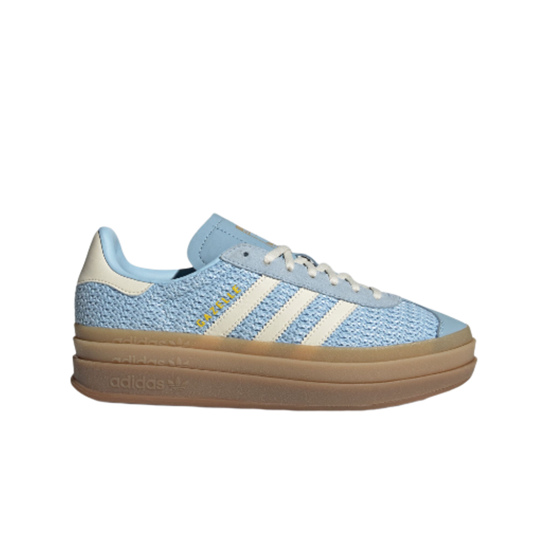 (W) 아디다스 가젤 볼드 클리어 스카이 샌드 스트라타((W) Adidas Gazelle Bold Clear Sky Sand Strata) - 1