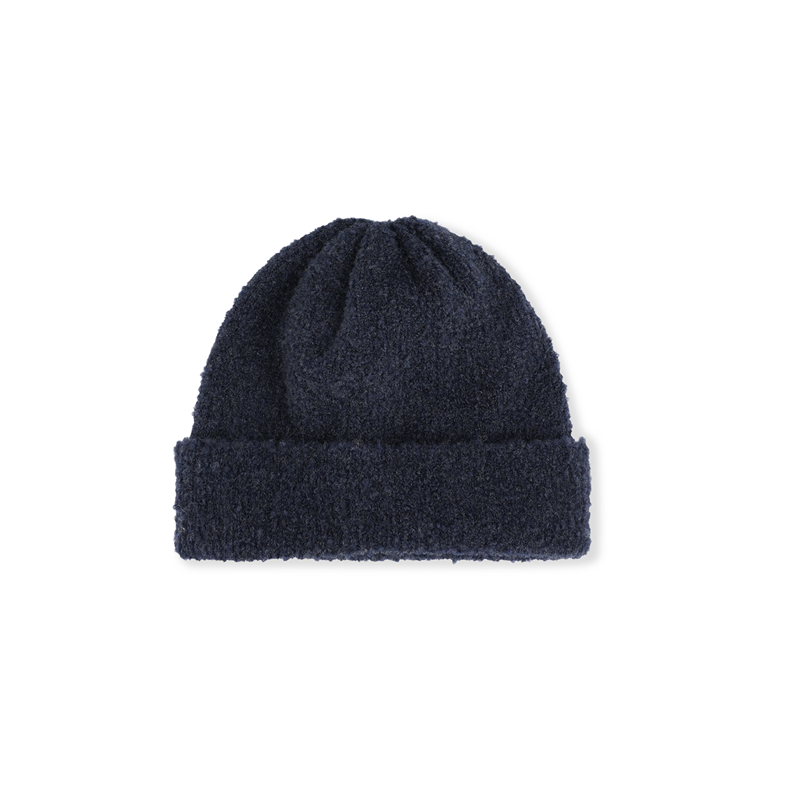 YS253KHWBE05NAV YESEYESEE Y.E.S. Boucle Beanie Navy