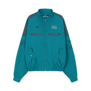 INSANE GARAGE Insane Padded Shoulder Harrington Jacket_Teal