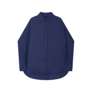 Hongwoosung French Jumbo Shirts Blue