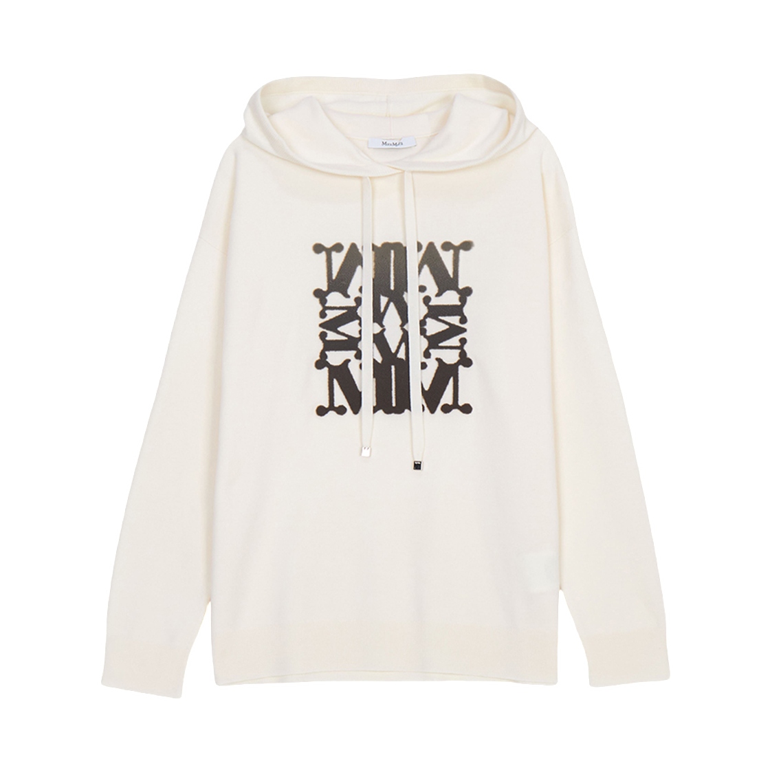 TADDEO-011 (W) Max Mara Taddeo Hood Knitwear Ivory