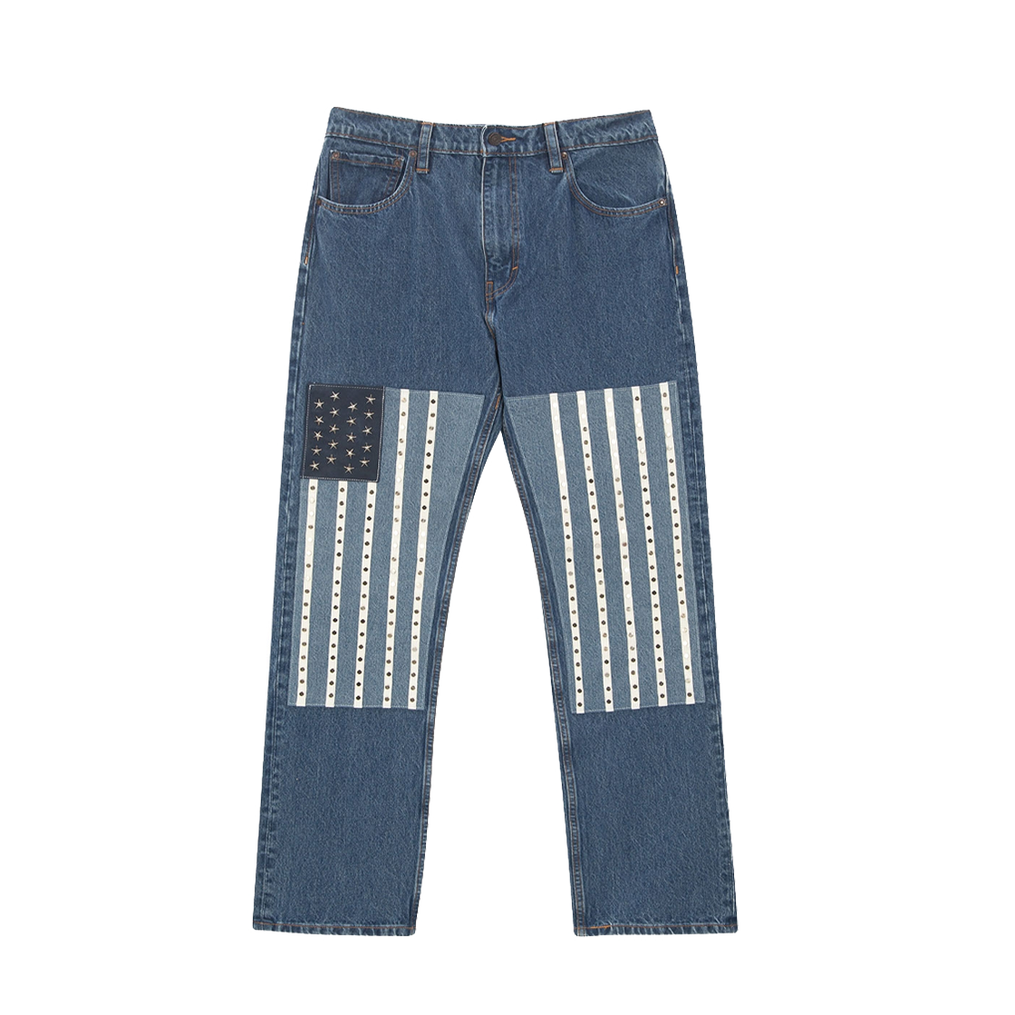 인세인개러지 유에스 플래그 스터드 리바이스 551 - 인디고(INSANE GARAGE Us Flag Studded Levi'S 551_Indigo)
