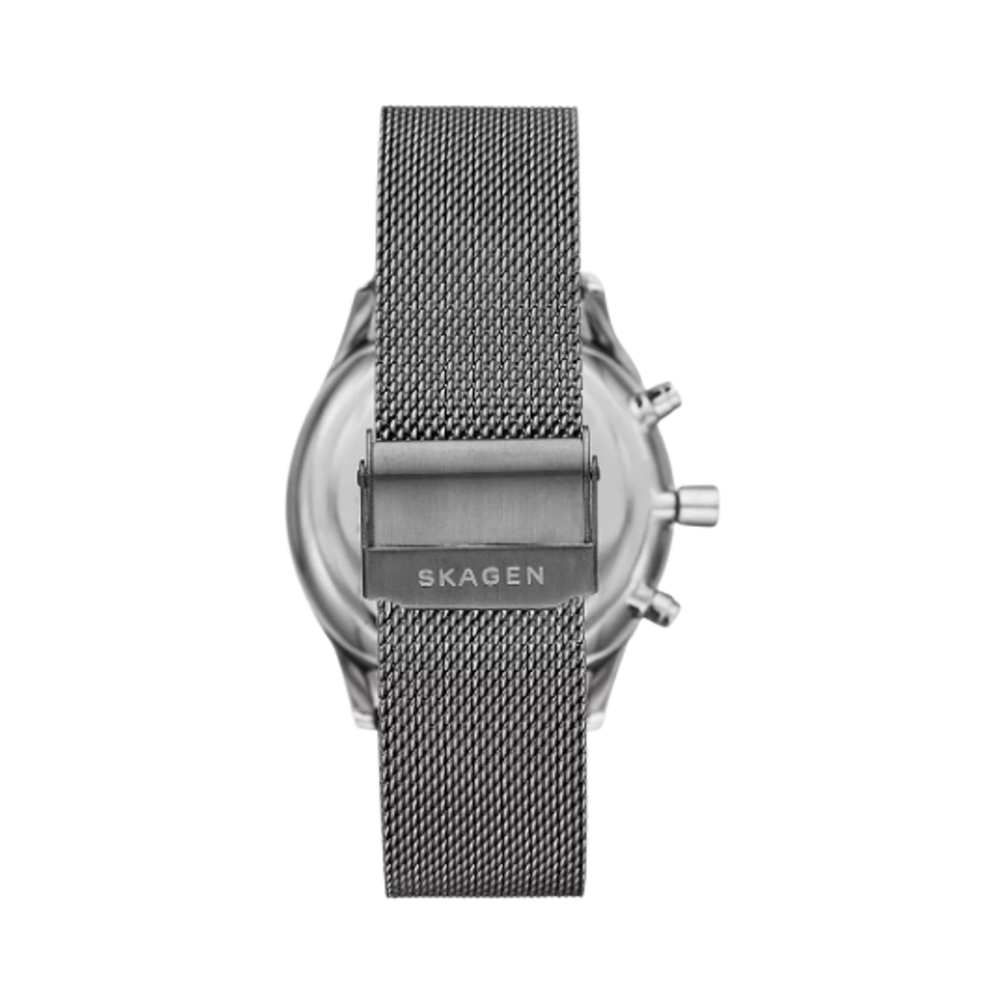 스카겐 홀스트 쿼츠 크로노그래프 42mm 스테인리스 스틸 메쉬 차콜(Skagen Holst Quartz Chronograph 42mm Stainless Steel Mesh Charcoal) - 2