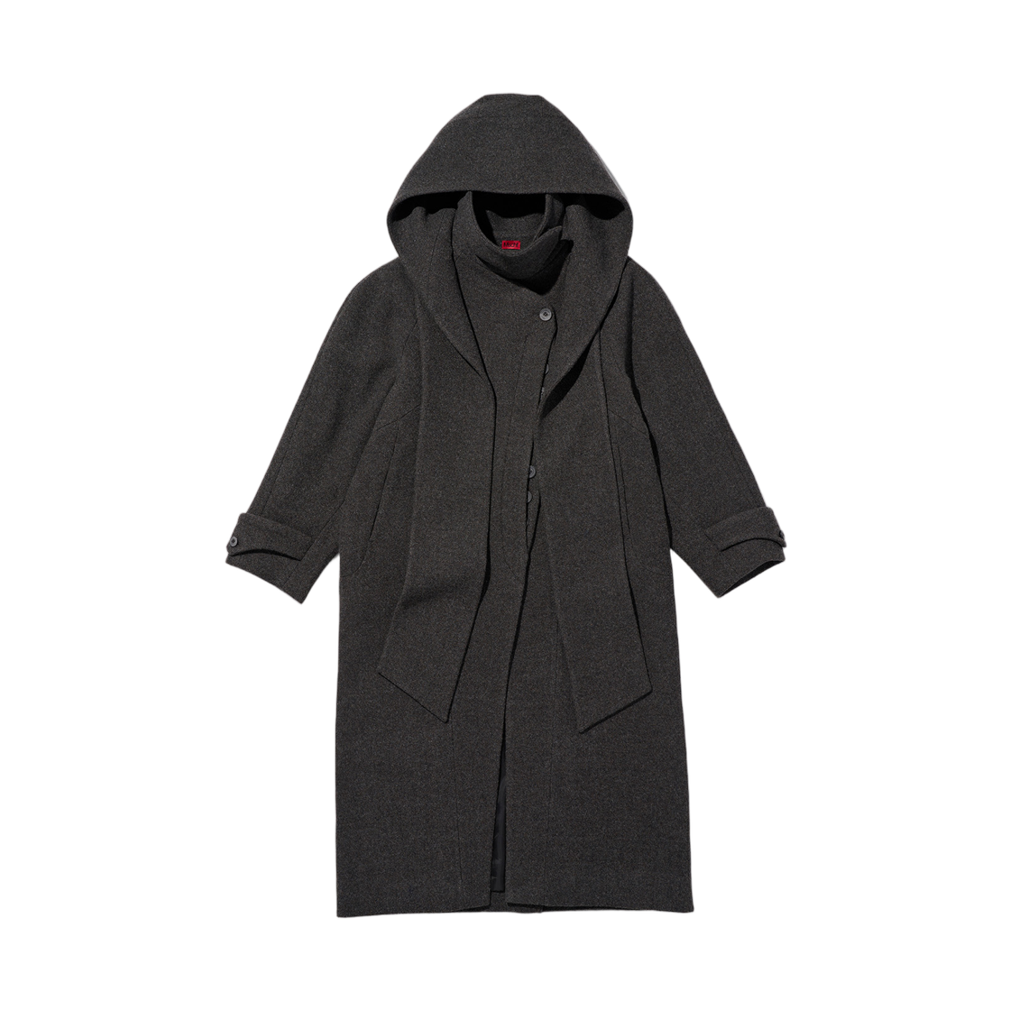 - Mischief Cappa Magna Coat Charcoal