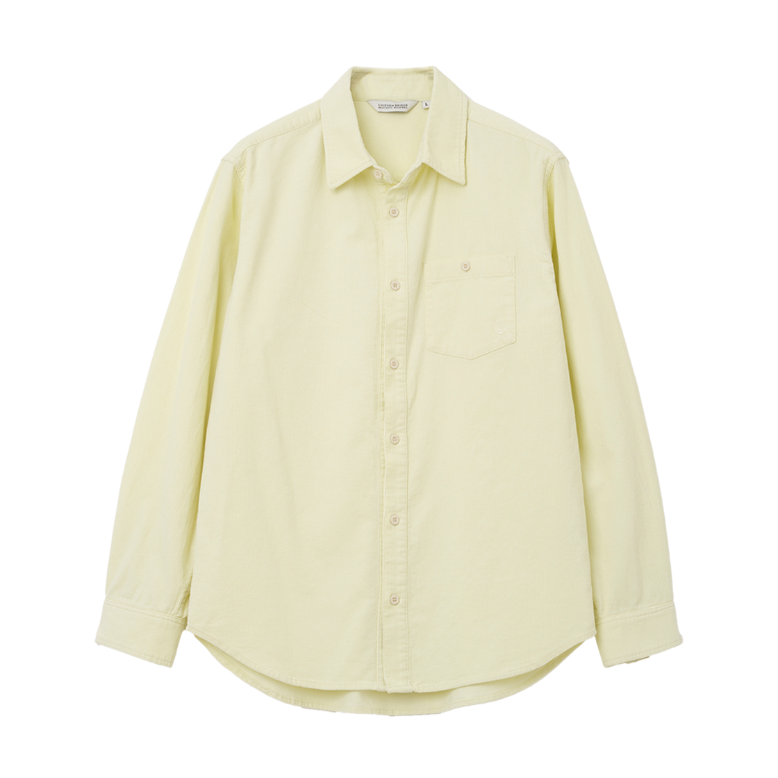 UB2599SH224MEC Uniform Bridge Corduroy Shirt Ecru