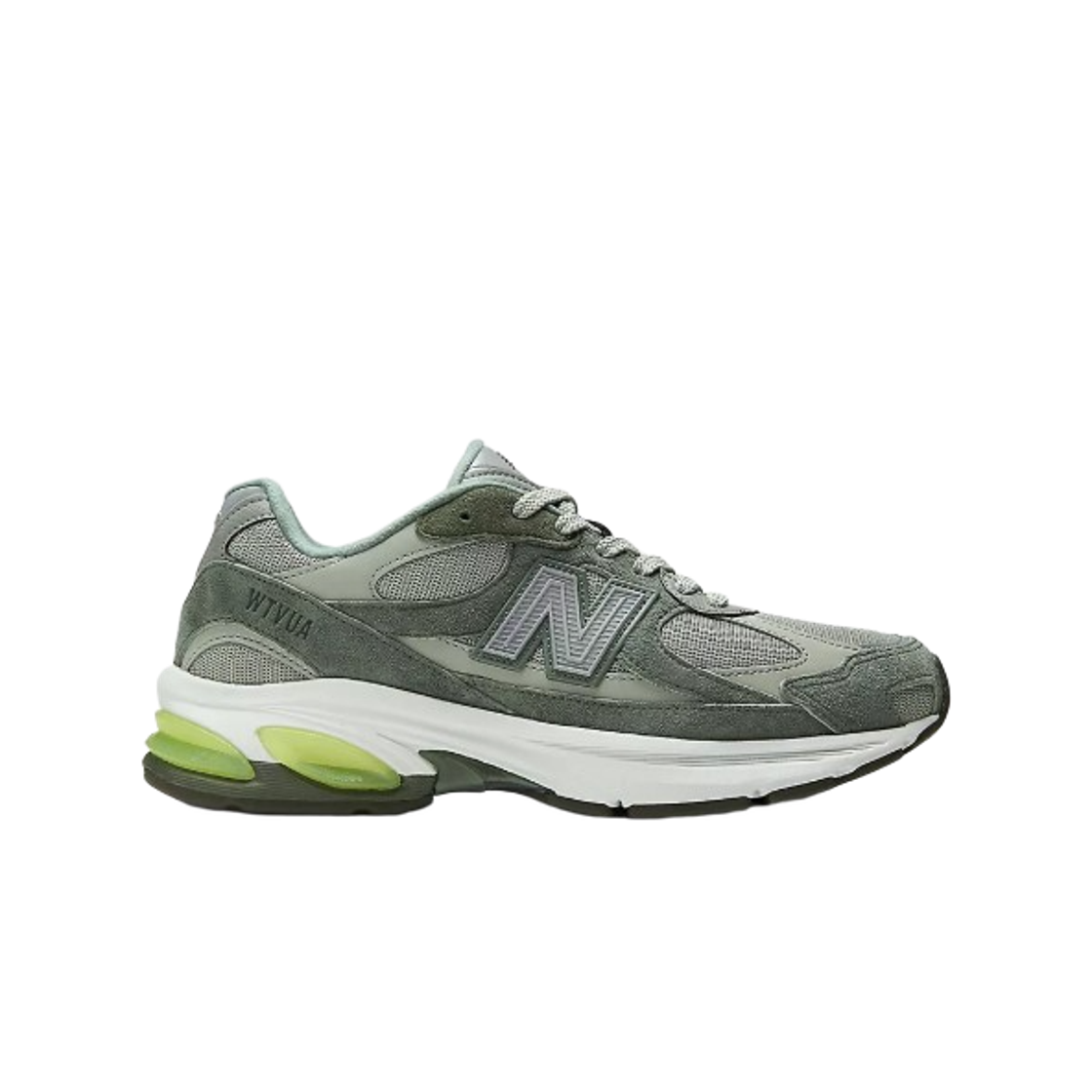 뉴발란스 x 더블탭스 앱조브 2010 로트 아이언 어게이브 그린 - D 스탠다드(New Balance x WTAPS Abzorb 2010 Wrought Iron Agave Green - D Standard)