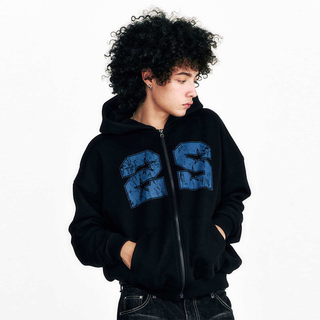 쎄르페 22 후드집업 블랙(SSERPE 22 Hoodie Zip Up Black) - 2