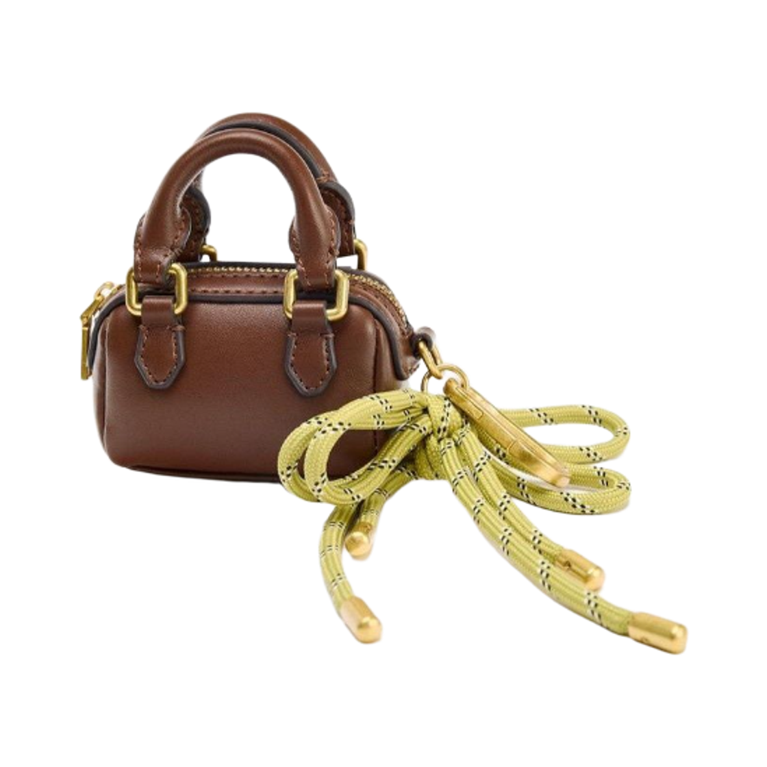 자라 미니 시티 참 백 다크 샌드(Zara Mini City Charm Bag Dark Sand)