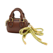 Zara Mini City Charm Bag Dark Sand