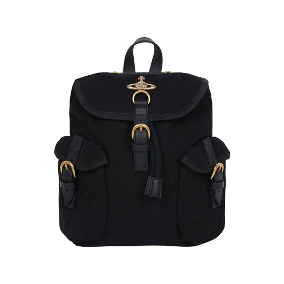 4A03000AU-W01CJ-N401 Vivienne Westwood Orb Highland Backpack Black