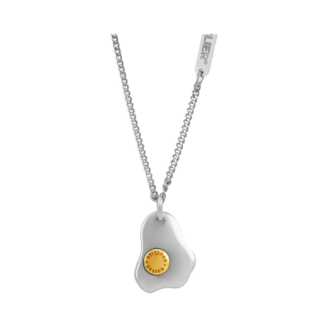 부클리어 프라이드 에그 넥클리스(Bouclier Fried Egg Necklace)