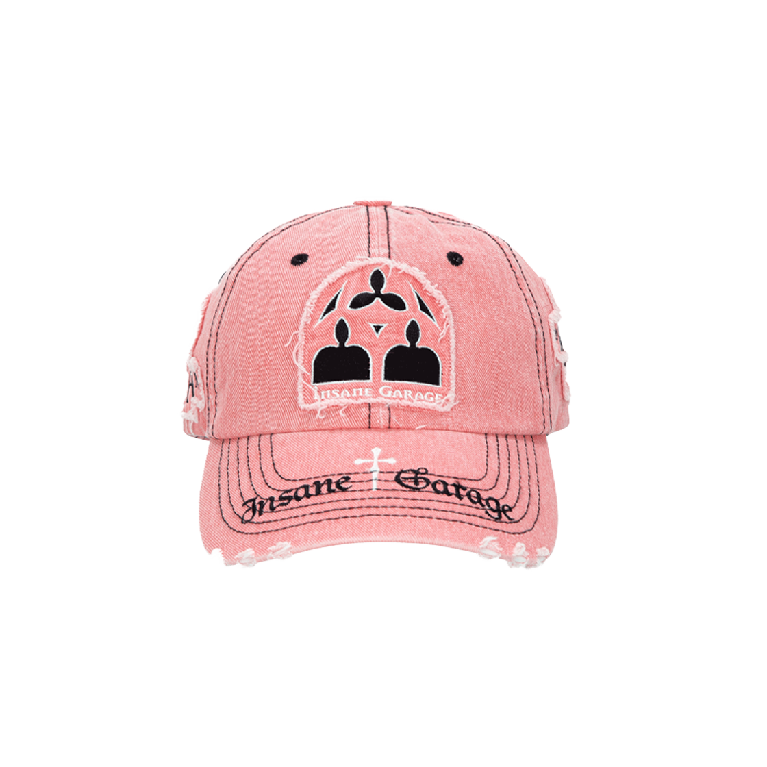 인세인개러지 인세인 그런지 패치 볼 캡 - 핑크(INSANE GARAGE Insane Grunge Patch Ball Cap_Pink)