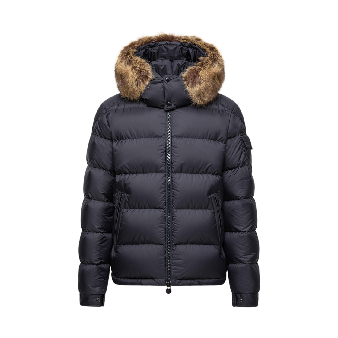 몽클레르 마야프 후드 쇼트 다운 자켓 네이비 블루 - 25FW(Moncler Mayaf Hooded Short Down Jacket Navy Blue - 25FW)