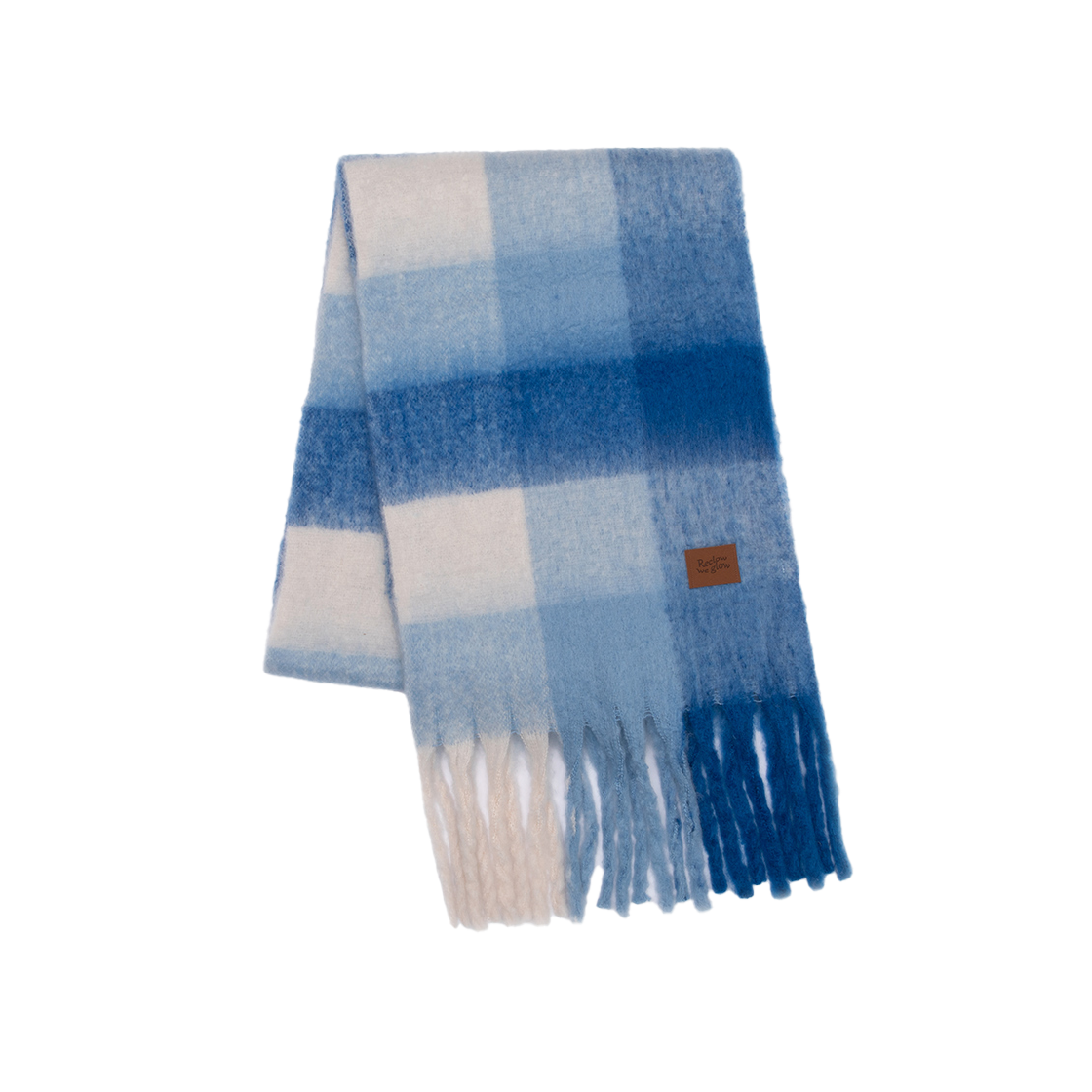 Snow Check Muffler Blue RECLOW Snow Check Muffler Blue