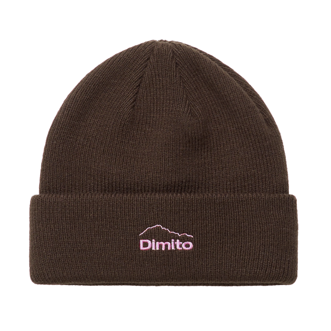 WVEN09142 Dimito 25 Dmt Logo Beanie Brown