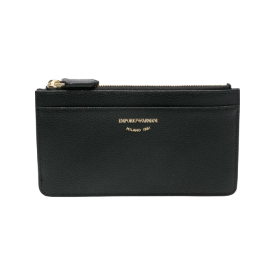 EW000547AF11953UC001 Emporio Armani Zipped Card Holder Black