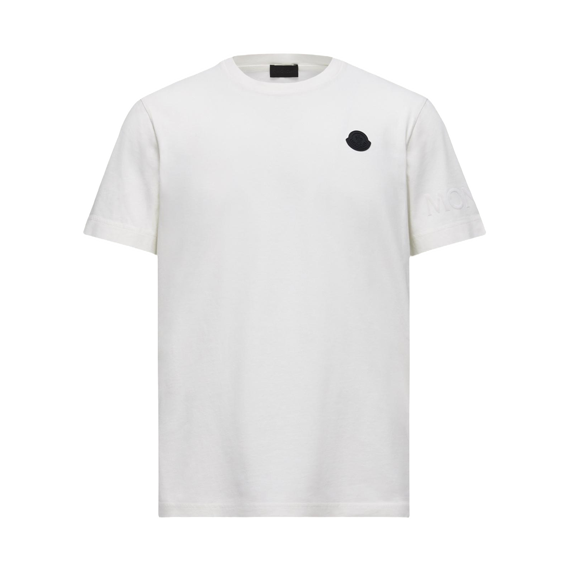 K2-091-8C00039-89AYW-031 Moncler Logo Cotton T-Shirt White - 25FW