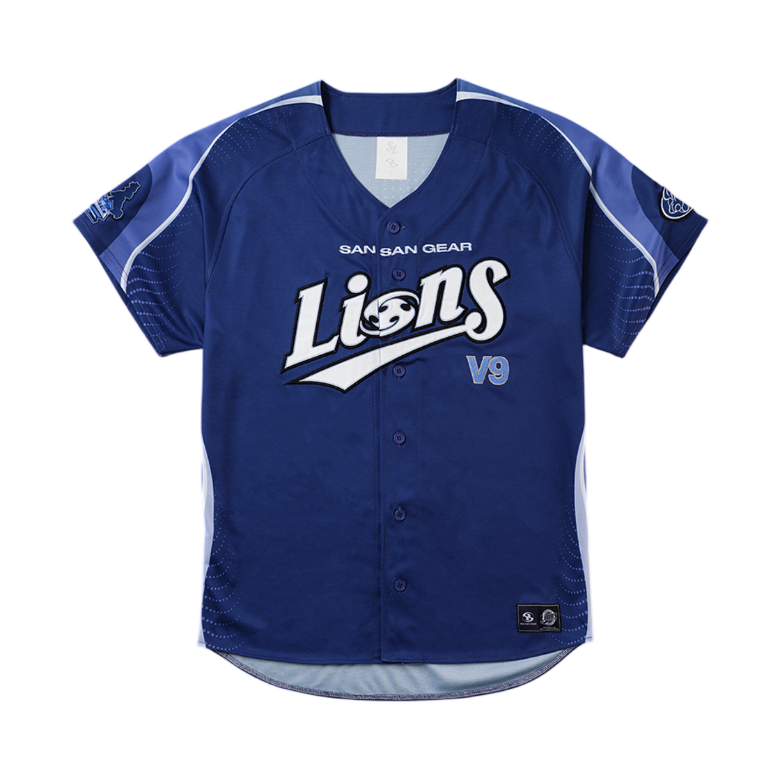 SG2502SH91 Sansan Gear x Samsung Lions Jersey Blue