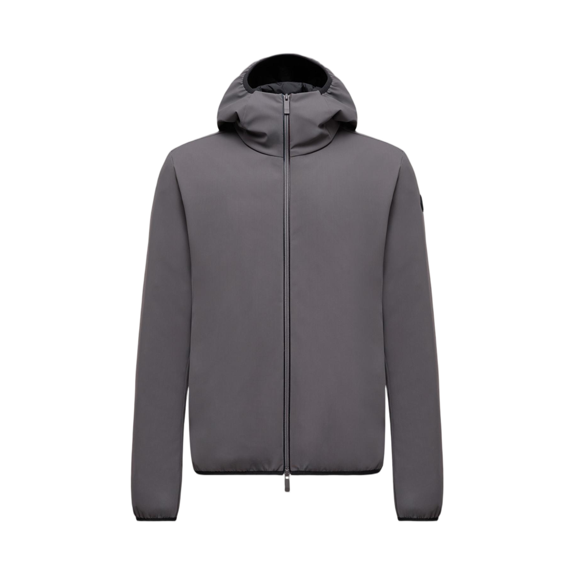 K2-091-1A00040-539DK-92Z Moncler Batisse Hooded Short Down Jacket Dark Grey - 25FW