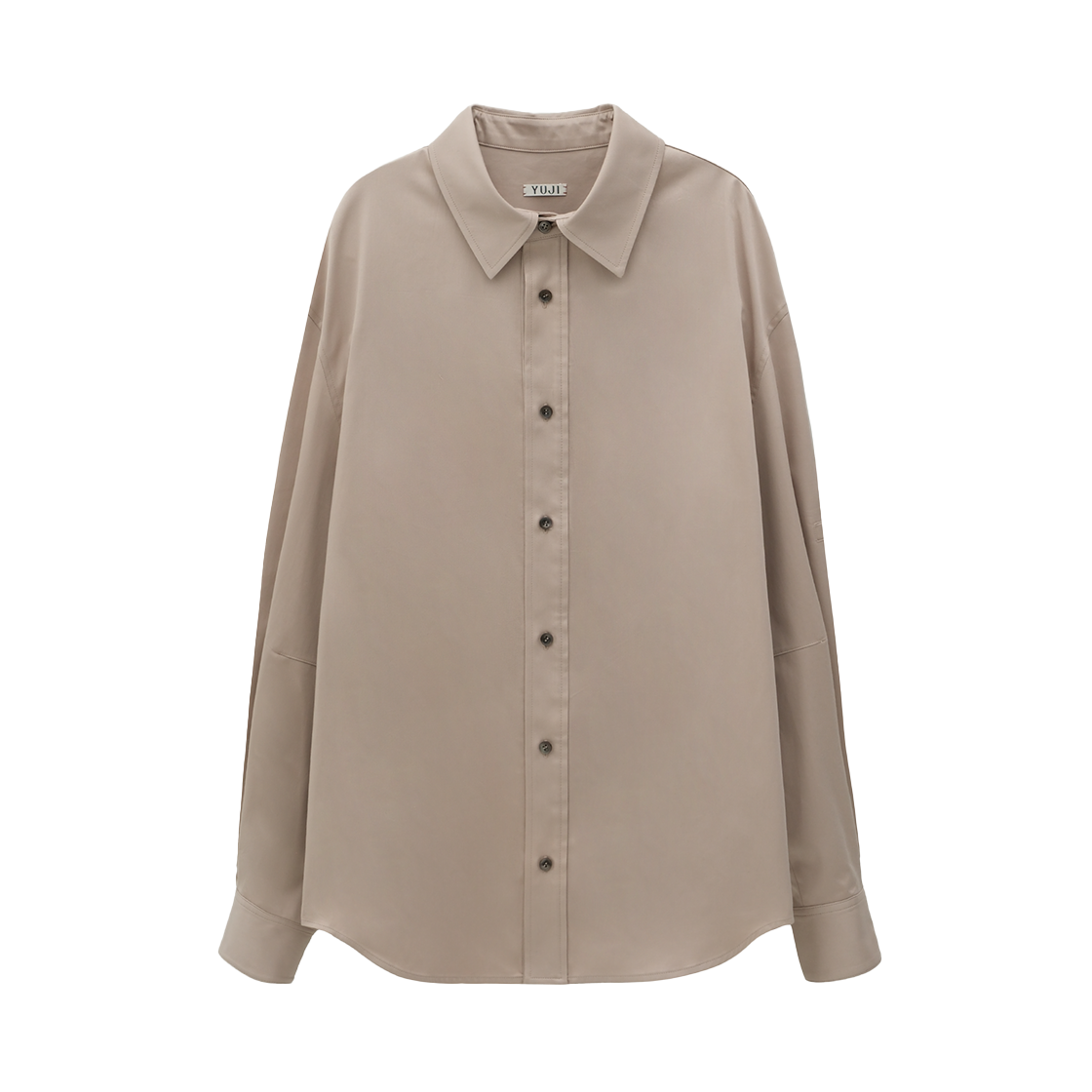 YJ-C02-SH001-M YUJI Crescent Classic Shirt Salmon Pink