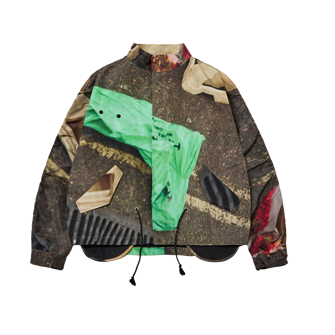 S25FW5000PP SEEN Cutted Field Jacket Print