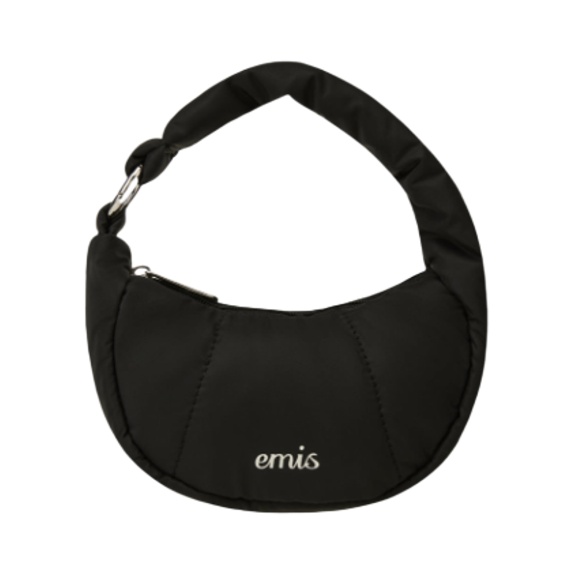 이미스 패디드 미니 백 키링 블랙(Emis Padded Mini Bag Keyring Black)