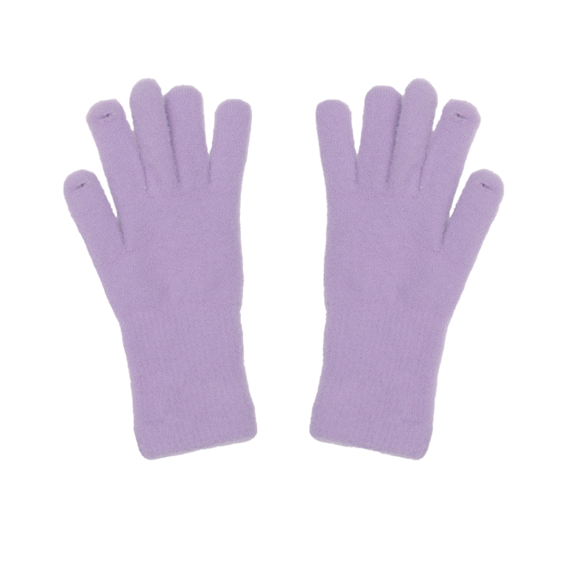 리끌로우 플러피 로고 장갑 퍼플(RECLOW Fluffy Logo Glove Purple) - 3