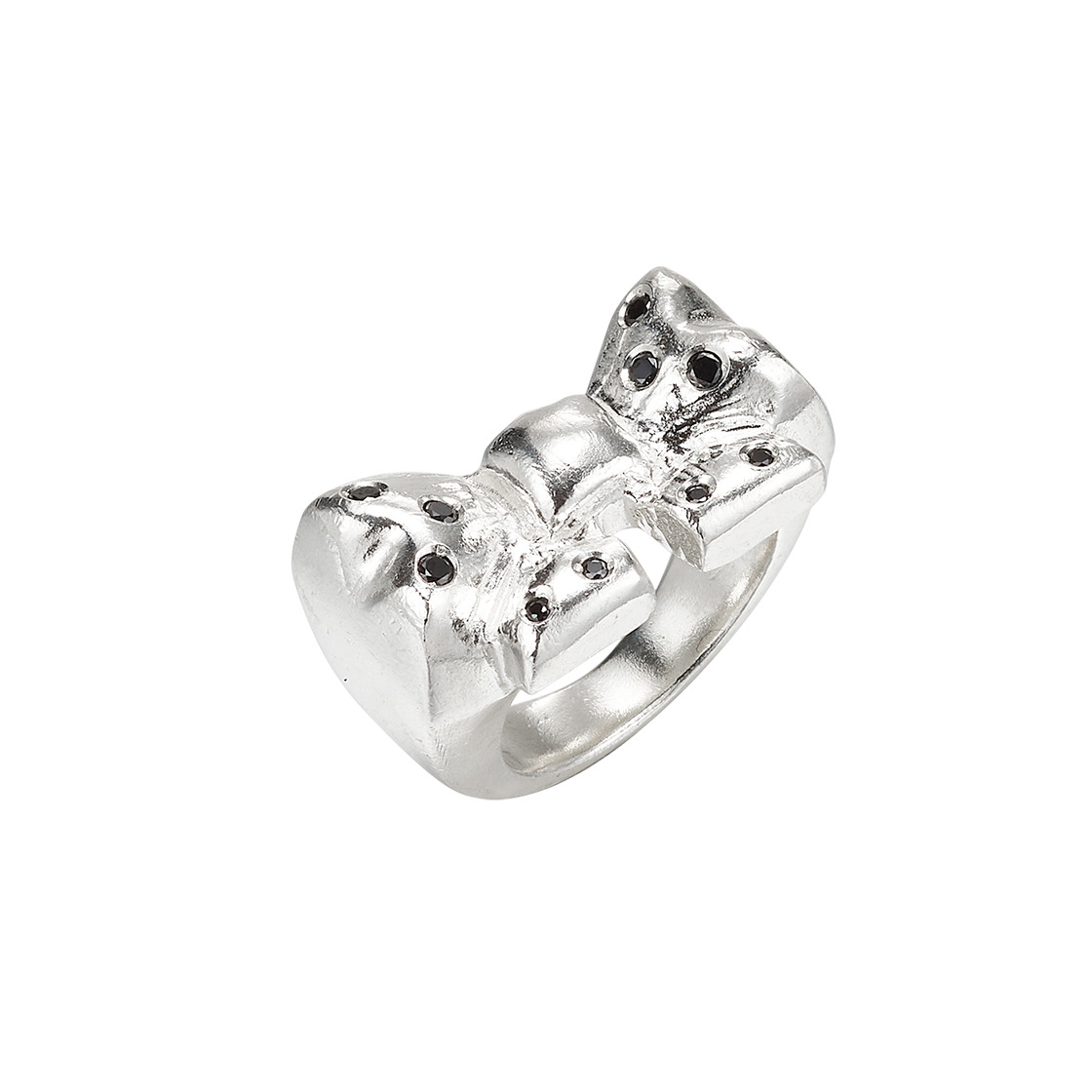 씨에이치투피 리본 링 블랙(CH2P Ribbon Ring Black) - 3