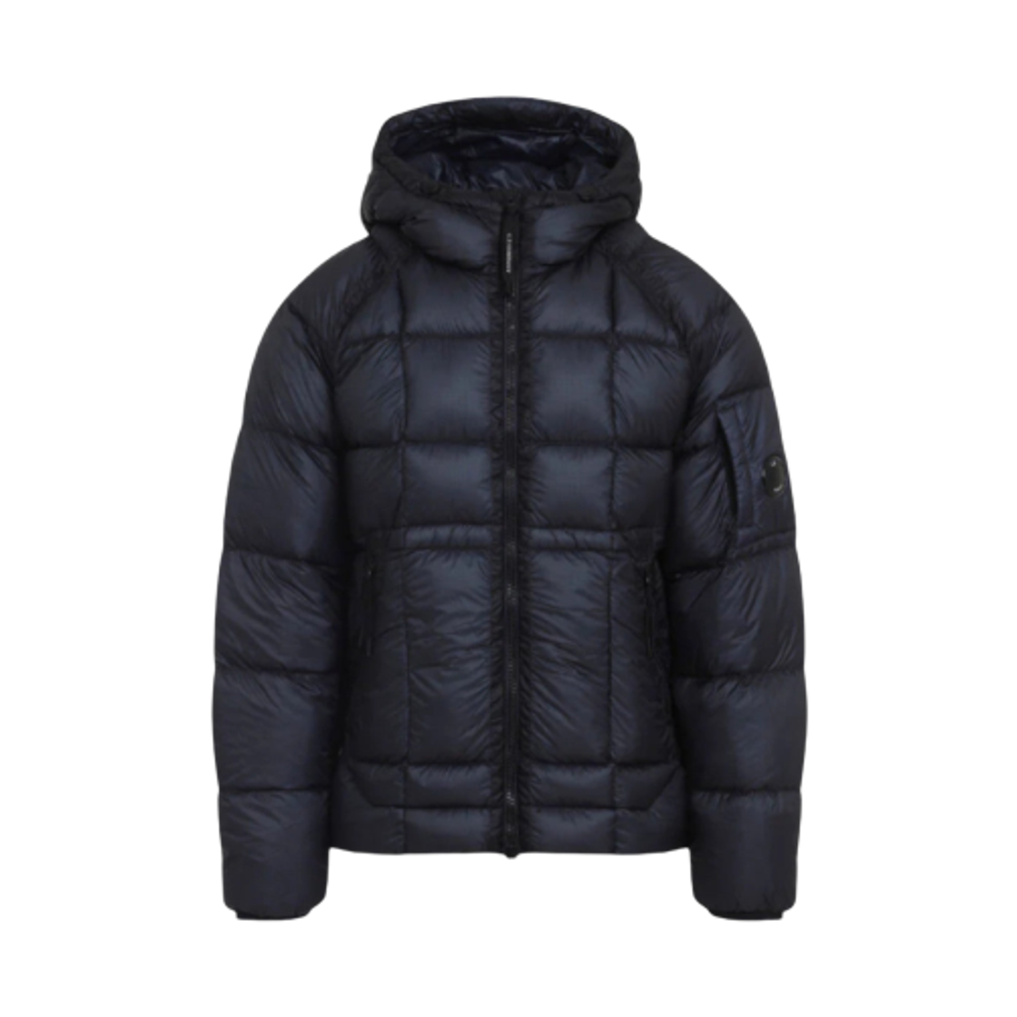 RFCMOW702A110416A888 C.P. Company D.D. Shell Hooded Down Jacket Eclipse Blue - 25FW