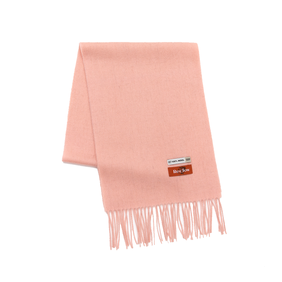리끌로우 울 100% 머플러 Ver.2 핑크(RECLOW Wool 100% Muffler Ver.2  Pink)