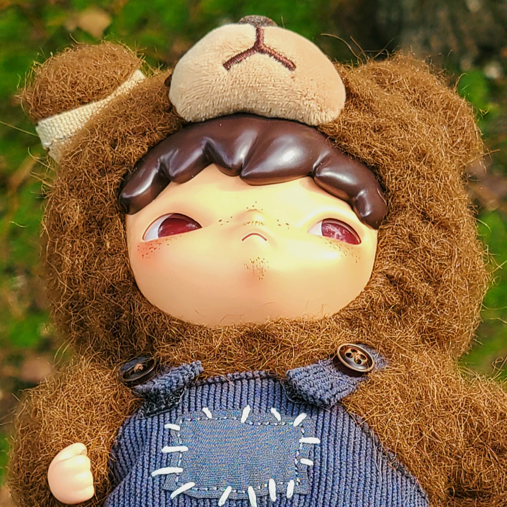 Pop Mart Hirono Living Wild-Fight For Joy Plush Doll, Asics Jog 100 S White Green - 2E Wide 착용 스타일 - 1