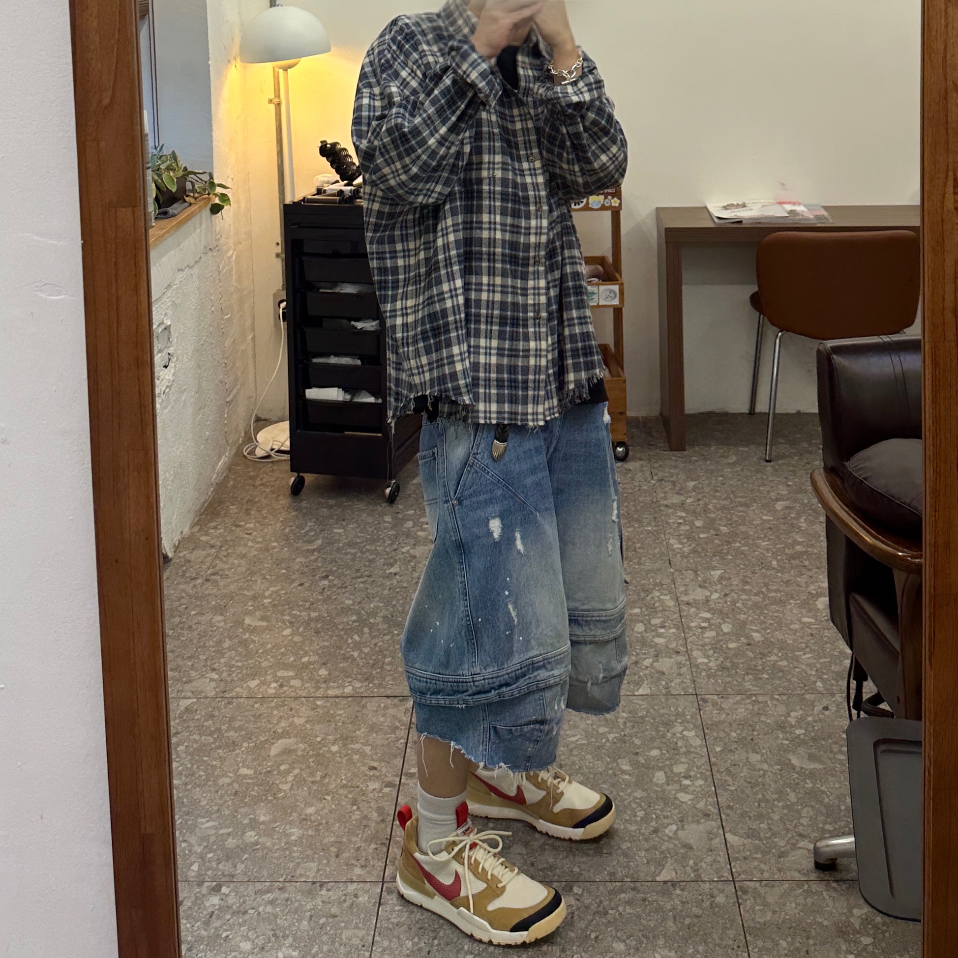 Nike x Tom Sachs Mars Yard Shoe 3.0 Space Camp 착용 스타일 - 1