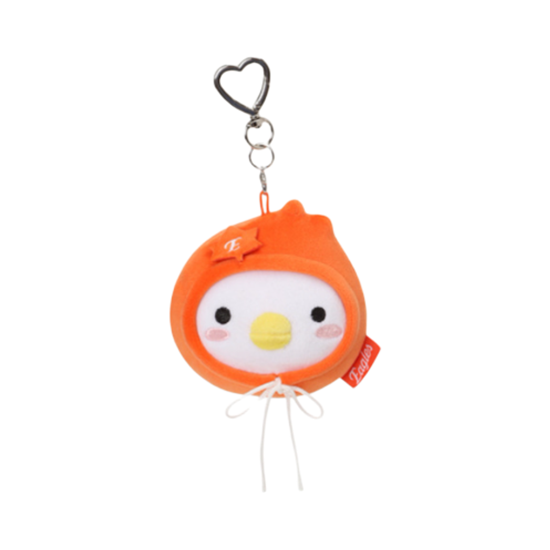 한화 이글스 후드 수리 키링 오렌지(Hanwha Eagles Hoodie Soori Keyring Orange)