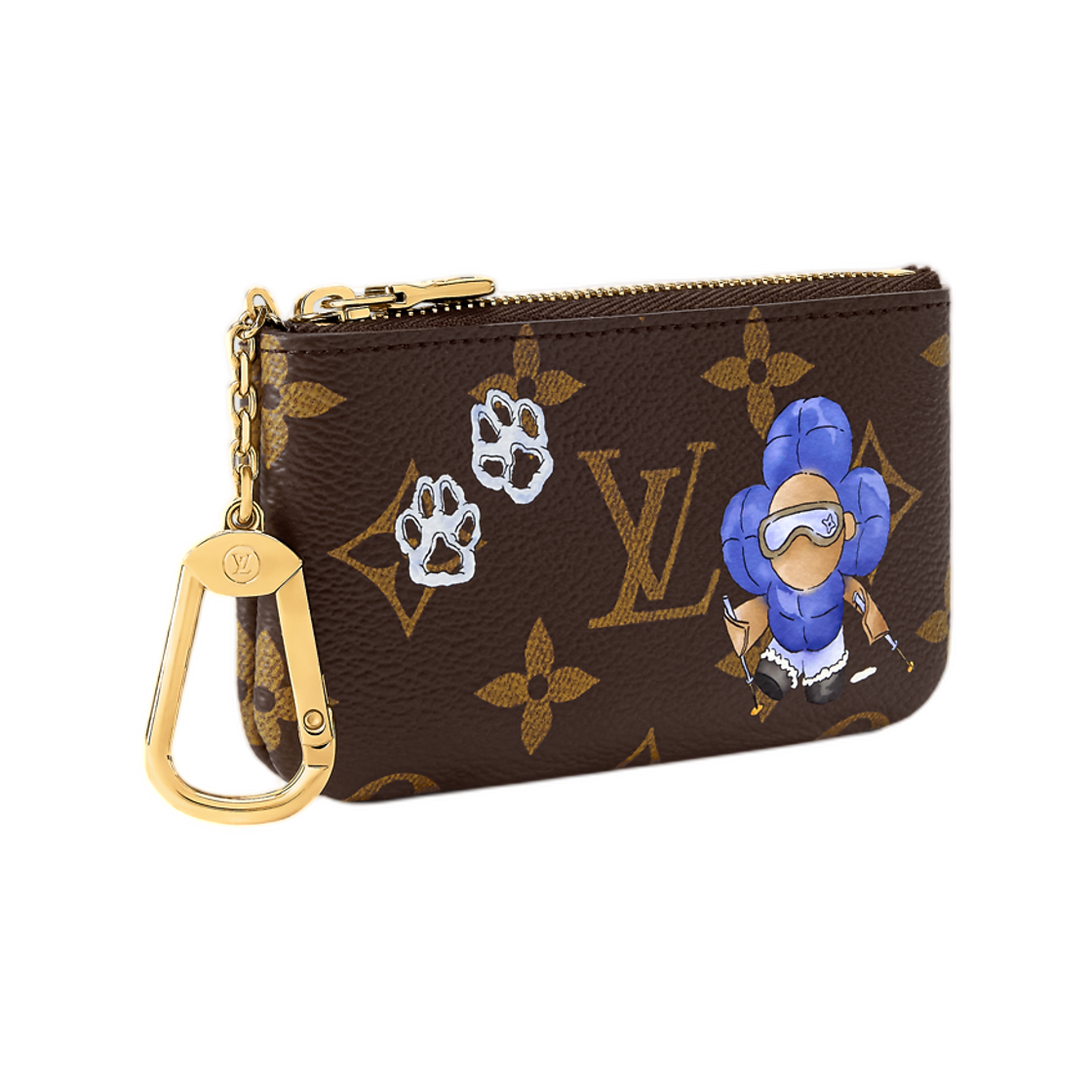 루이비통 키 파우치 모노그램 블루 프로스트(Louis Vuitton Key Pouch Monogram Blue Frost) - 2