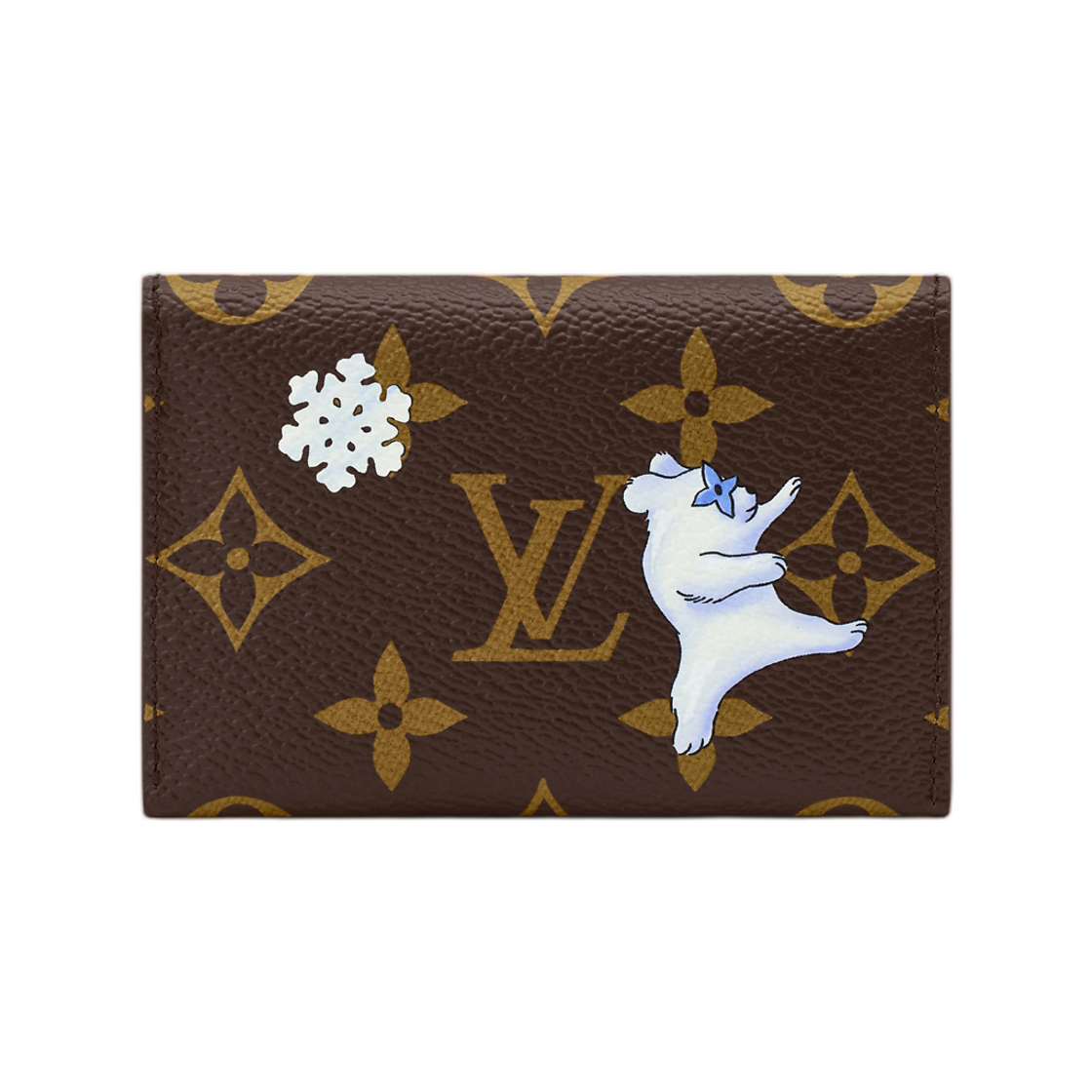 루이비통 슬림 카드 홀더 모노그램 스노위 펄(Louis Vuitton Slim Card Holder Monogram Snowy Pearl) - 1