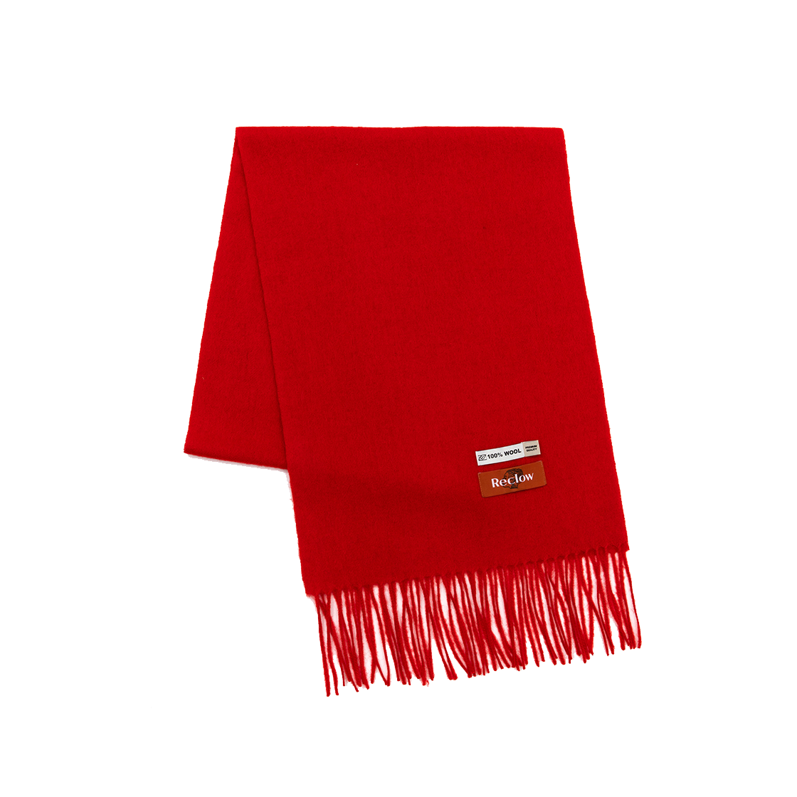 리끌로우 울 100% 머플러 Ver.2 레드(RECLOW Wool 100% Muffler Ver.2  Red)