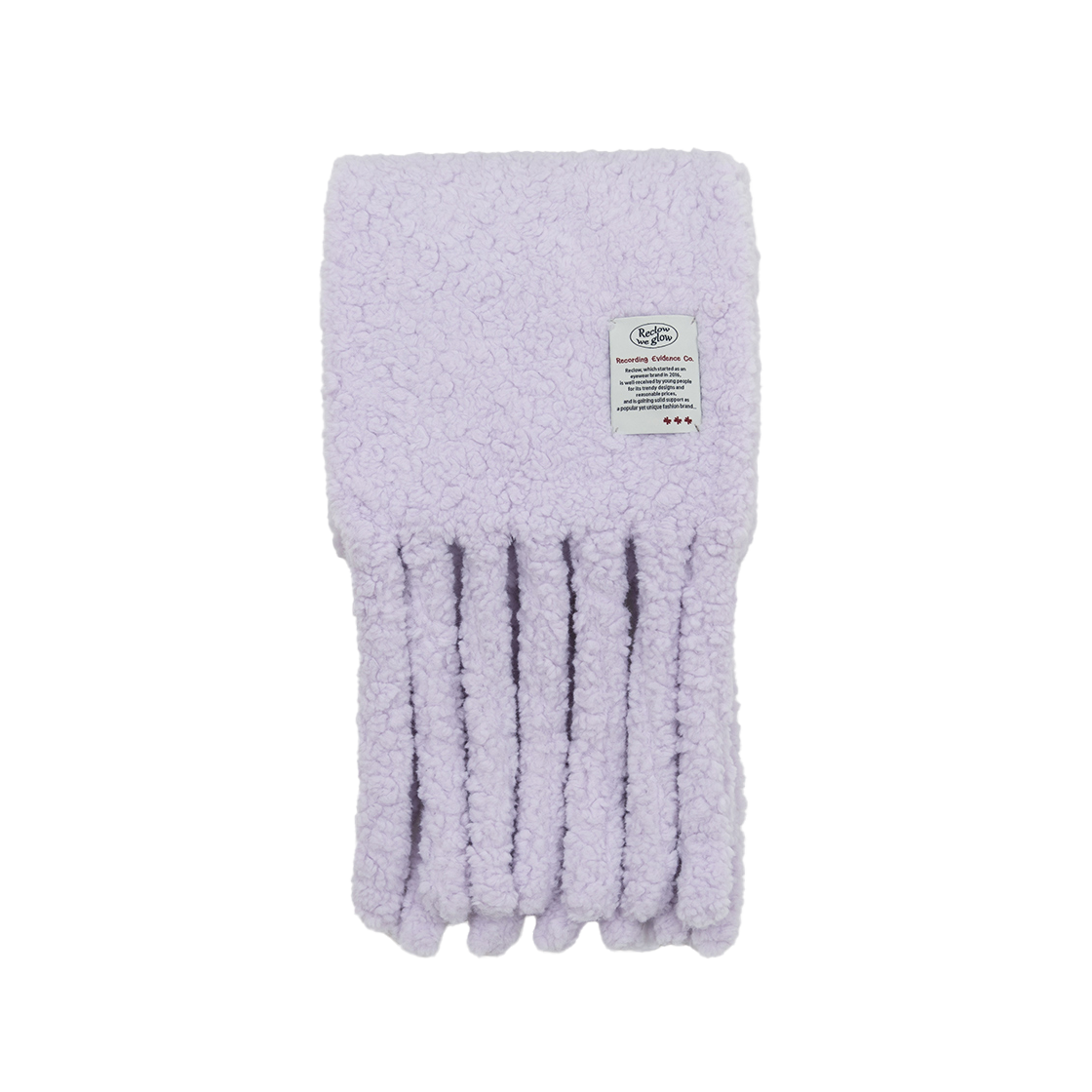 Cloudy Muffler Purple RECLOW Cloudy Muffler Purple