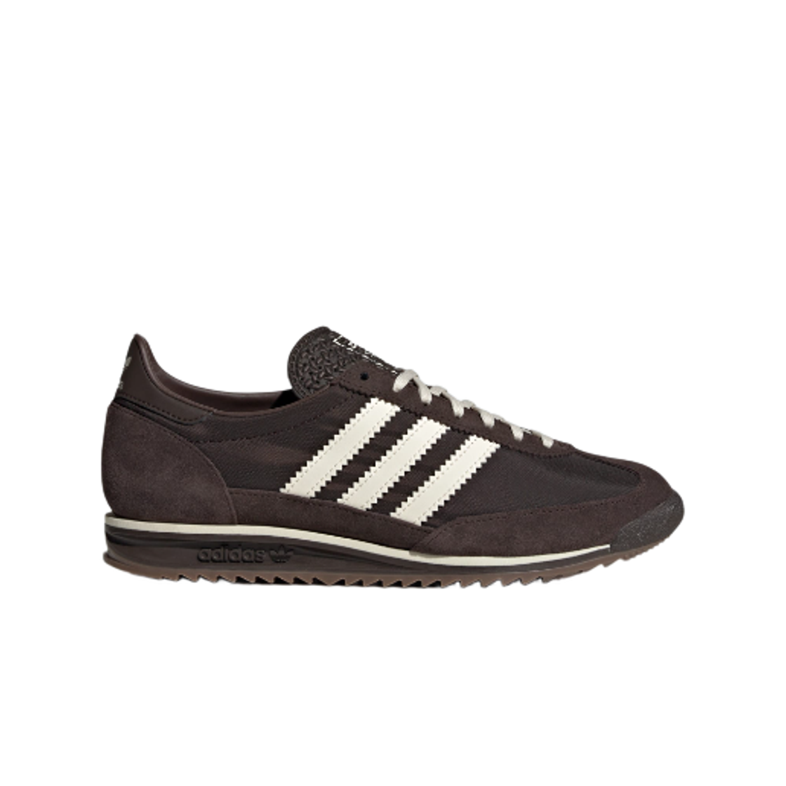 JR7527 (W) Adidas SL72 OG Dark Brown Cream White