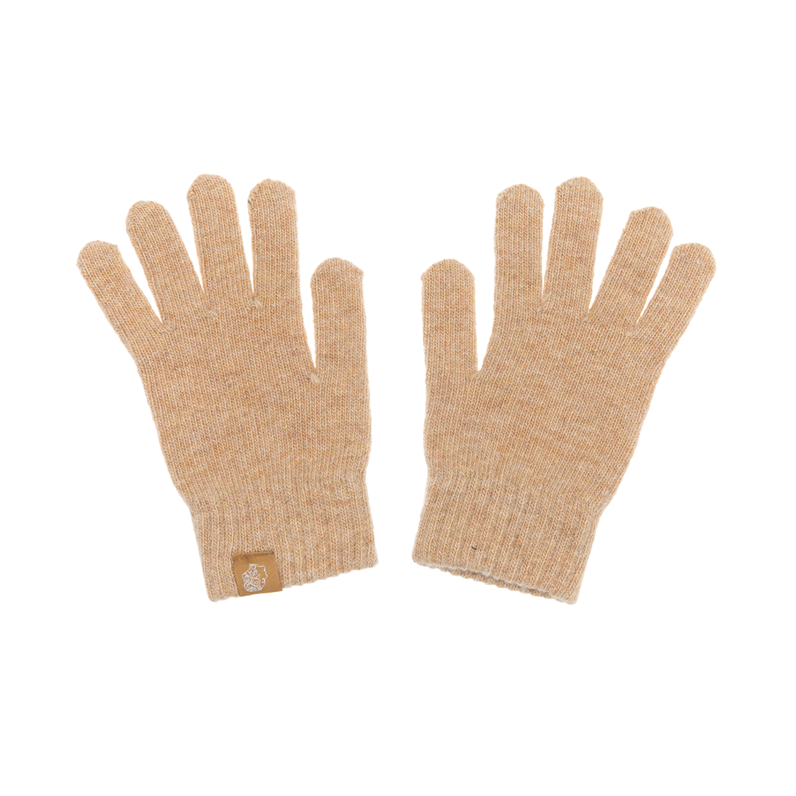 리끌로우 무지 숏 장갑 베이지(RECLOW Plain Short Glove Beige) - 2