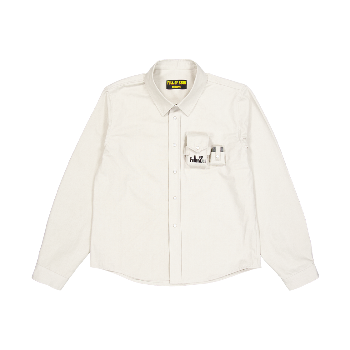 25FW-13(250213) Full of Ssun Cigarette Pocket Shirts Light Khaki