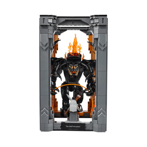 레고 아이콘 반지의 제왕: 발록 북누크(Lego Icons The Lord of the Rings: Balrog Book Nook)