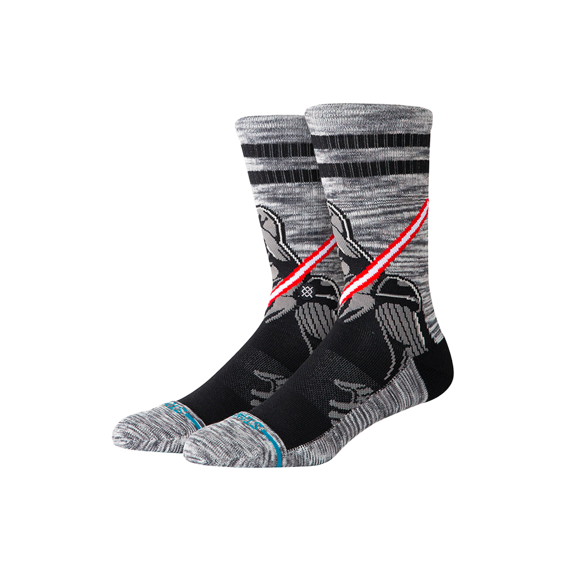 STC-A556A25DAR-BLK STANCE Star Wars X Stance Darth Vader Crew Blk