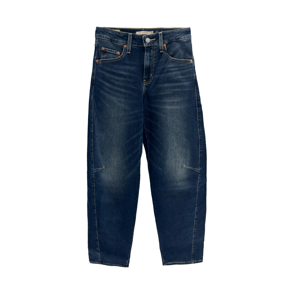 배기 대드 배럴 진 다크 인디고