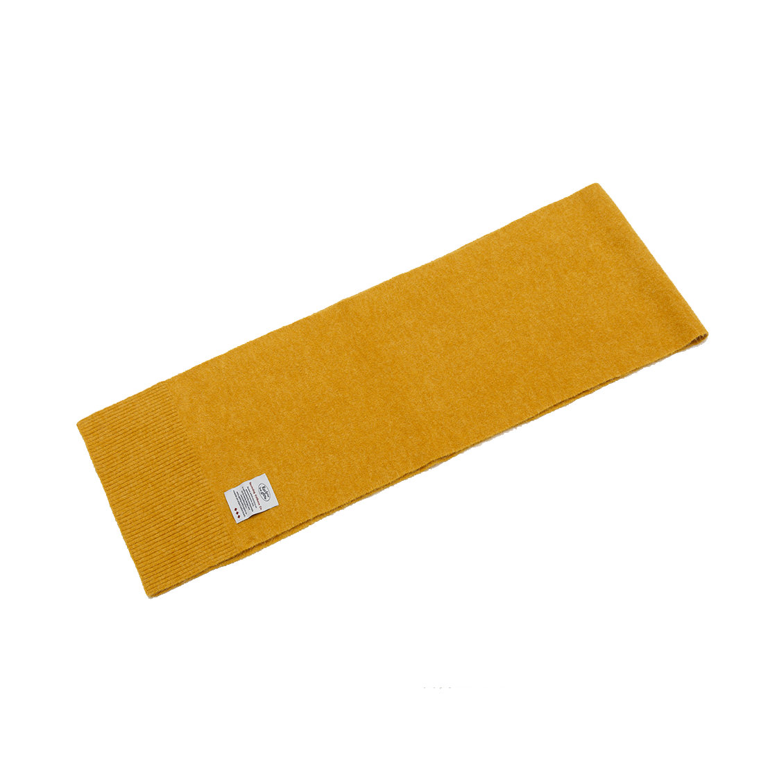 리끌로우 울터치 니트 머플러 머스타드(RECLOW Wool Touch Knit Muffler Mustard) - 3