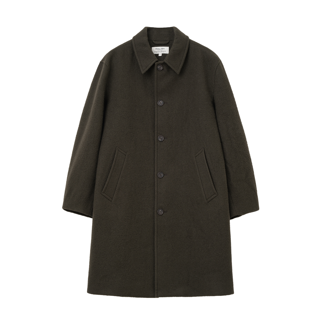 UB2599CT250MKB Uniform Bridge Wool Single Coat Khaki Brown